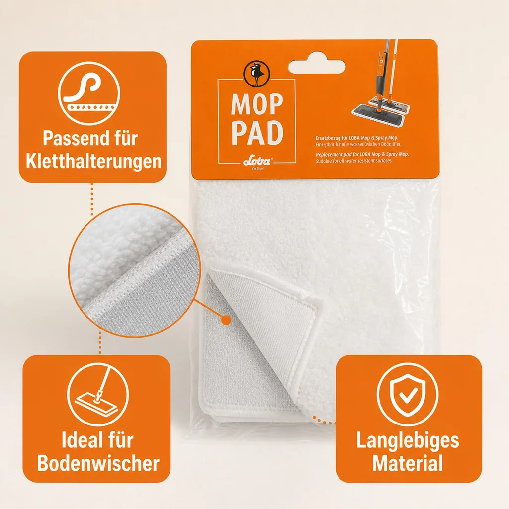 Loba Mop Pad Ersatzbezug