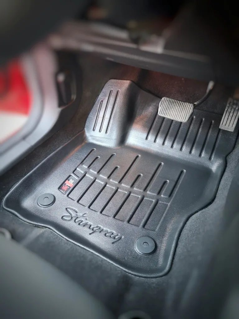 Gummifußmatten Auto für FORD Focus III (2011-2018), 3D, passgenau, hochrandig, nur für US Modelle