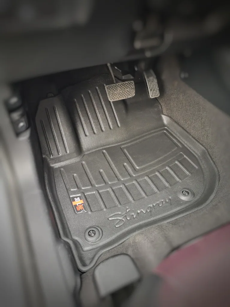 Fußmatten Auto, Gummimatten Auto 3D für HONDA M-NV (2020-...), passgenaue Autofußmatten, Polyurethan