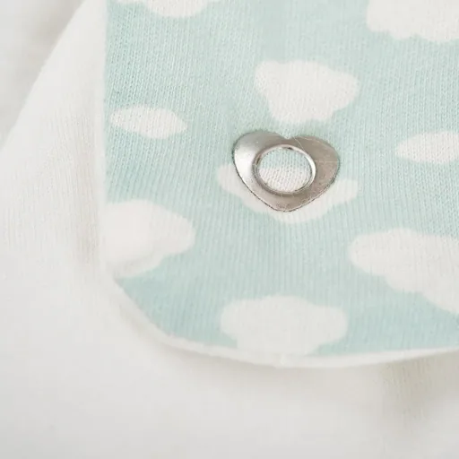 Träumeland Liebmich Babyschlafsack, Schlummersack, Innenschlafsack Set - Wolke mint 3tlg. Set, Grösse: 80/86