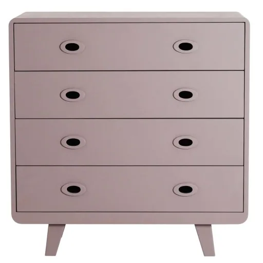 Laurette Kommode Toi & Moi, Farbe: taupe
