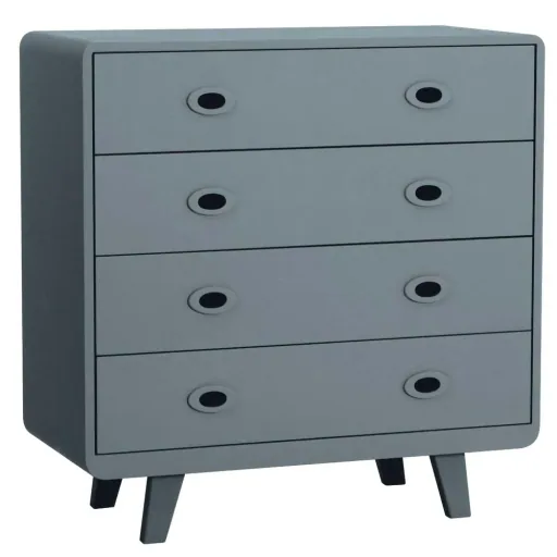 Laurette Kommode Toi & Moi, Farbe: taupe