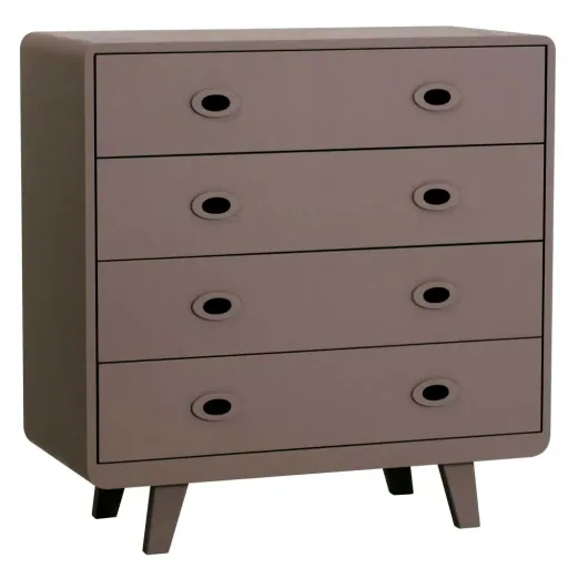 Laurette Kommode Toi & Moi, Farbe: taupe