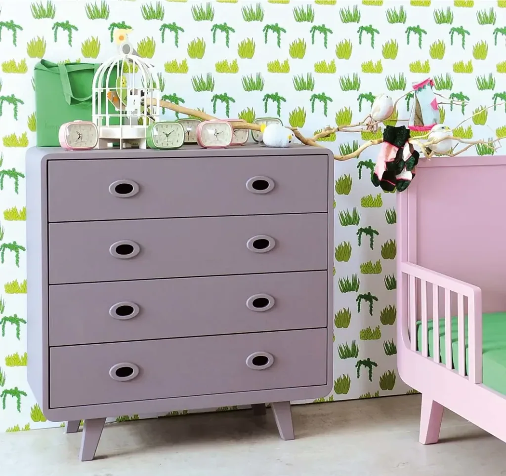 Laurette Kommode Toi & Moi, Farbe: taupe