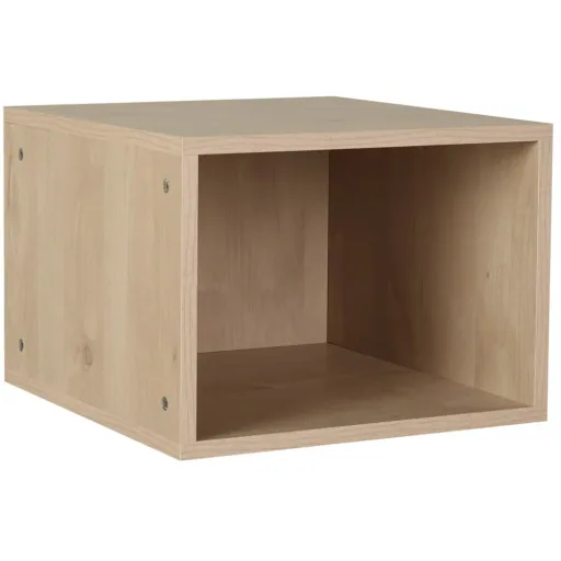 Quax Cocoon Kiste für Kleiderschrank Cocoon, Farbe Kiste: Nussbaum Nachbildung