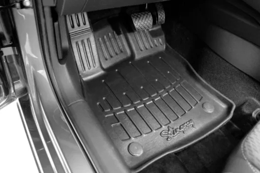 Fußmatten Auto für PEUGEOT e-2008 (2019-2024), 3D Gummimatten, passgenau, geruchsneutral