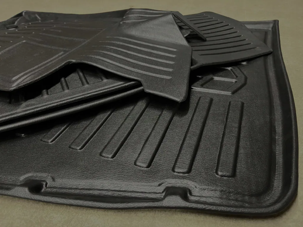 Fußmatten Auto, 3D Gummifußmatten für VOLKSWAGEN ID.5 (2021-...), passgenaue Autofußmatten