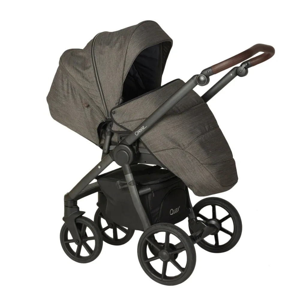 Quax Kinderwagen Crooz lI Eco, Farbe Kinderwagen: Chevron Brown