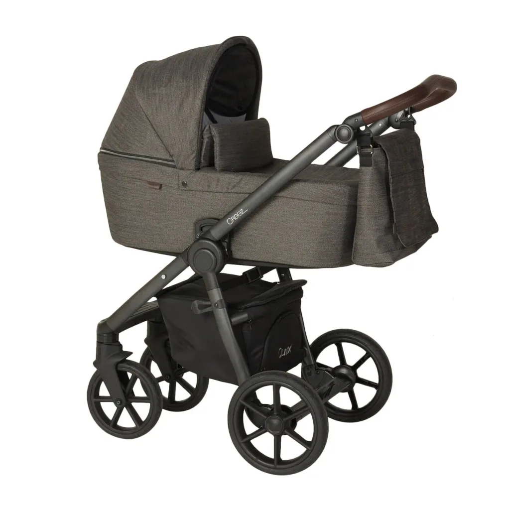 Quax Kinderwagen Crooz lI Eco, Farbe Kinderwagen: Chevron Brown