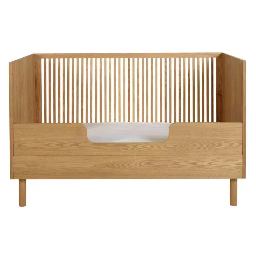 Quax HAI NO KI Rausfallschutz für Babybett Esche natur 70 x 140