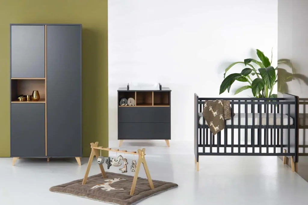 Quax Loft Babybett anthrazit 60 x 120