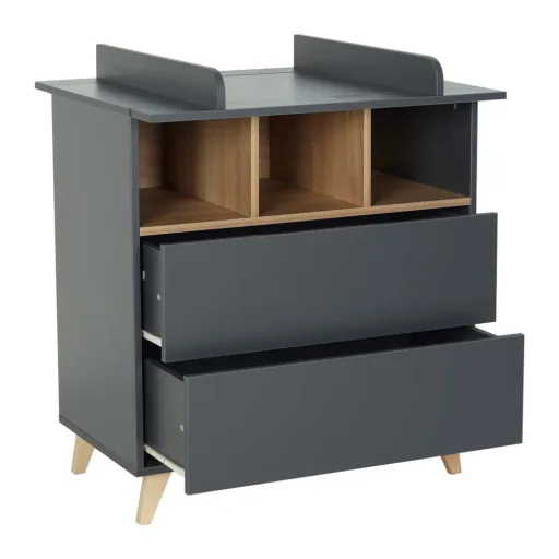 Quax Loft Babybett anthrazit 60 x 120
