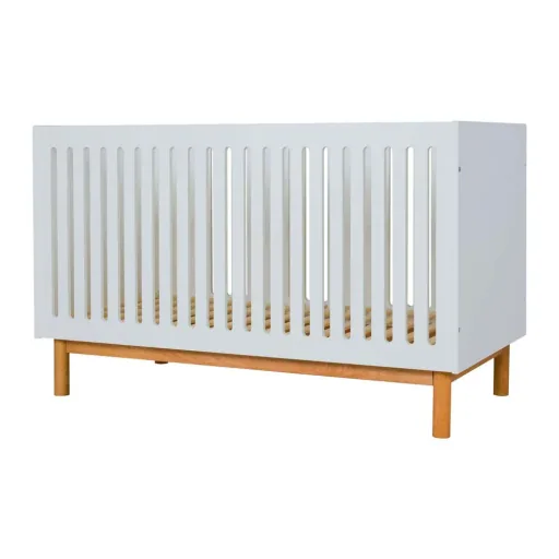 Quax Mood Babybett umbaubar weiss 70 x 140