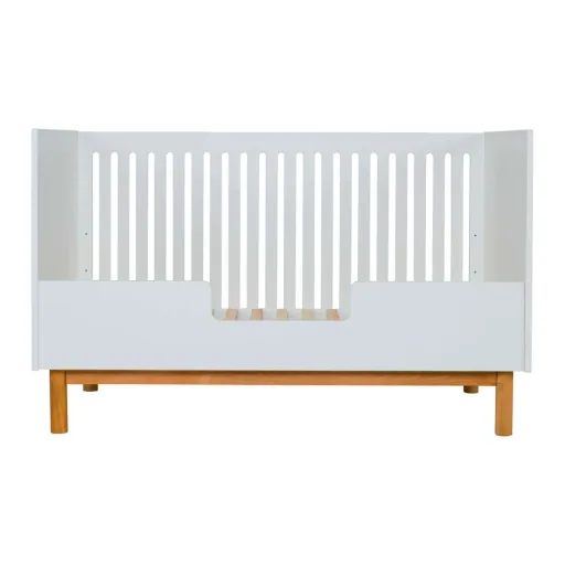 Quax Mood Babybett umbaubar weiss 70 x 140