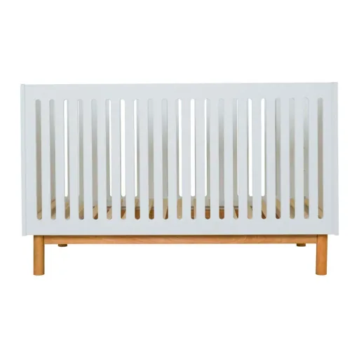 Quax Mood Babybett umbaubar weiss 70 x 140