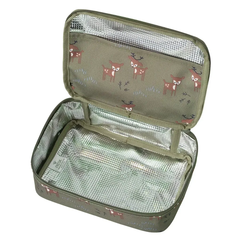 Fresk Kühltasche, Lunchbox, 24x15x7 cm, Farbe: Hirsch oliv