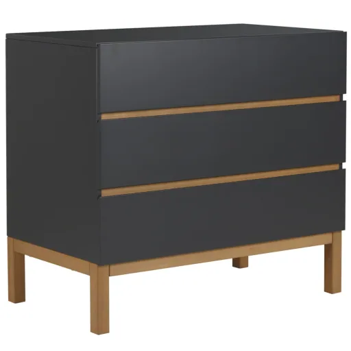 Quax Indigo Wickelauflage schwarz