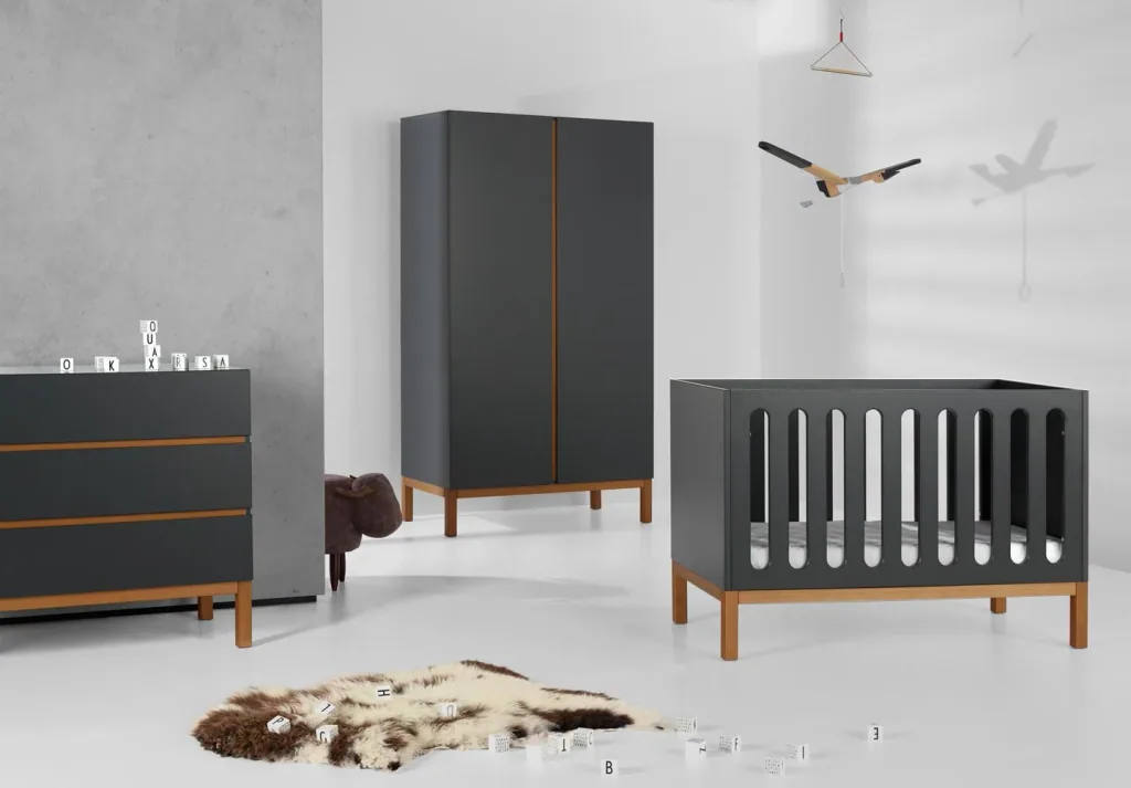 Quax Indigo Wickelauflage schwarz