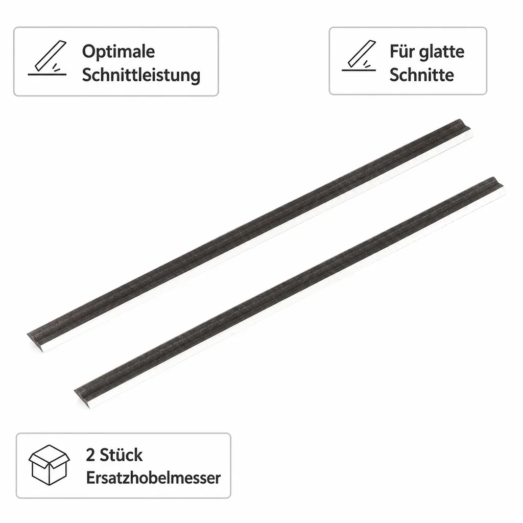 Ersatz-Hobelmesser, 2 Stück
