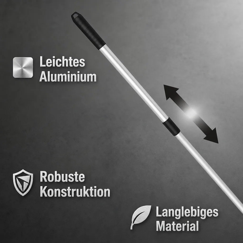 Aluminium- Teleskopgriff 120 cm