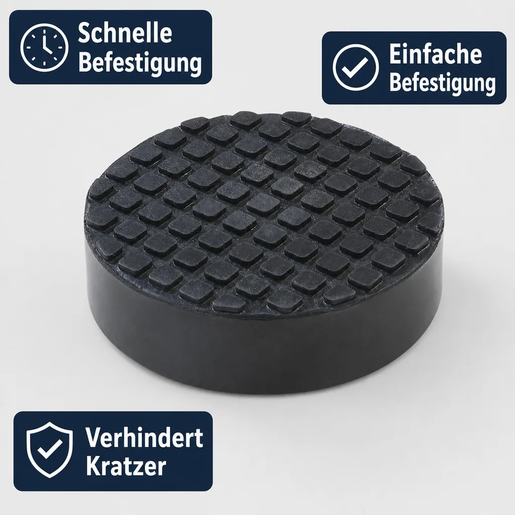 Westfalia Gummi-Auflage für Wagenheber und Hebebühne
