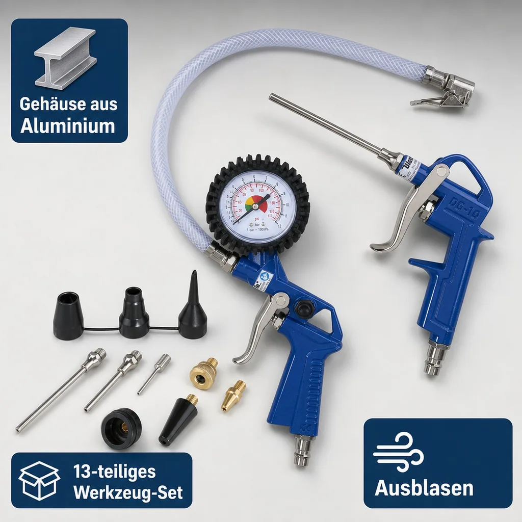 Druckluft Werkzeug-Set,13teilig