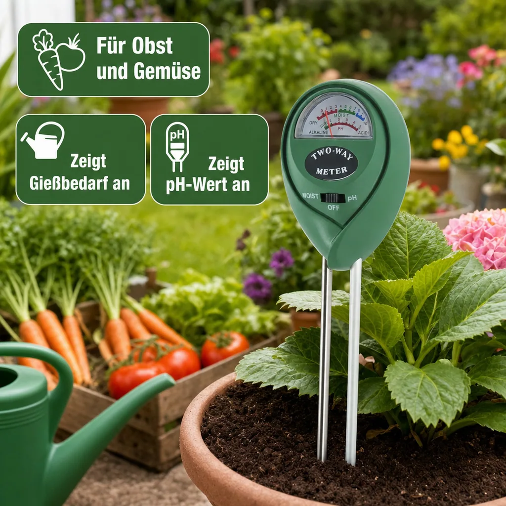 Bodentester PH-Wert/ Feuchtigkeit
