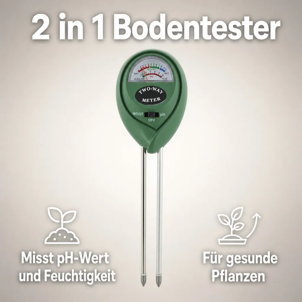 Bodentester PH-Wert/ Feuchtigkeit