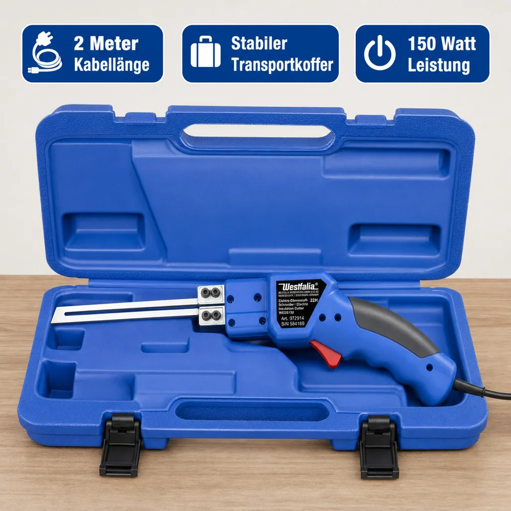 Elektrischer Dämmstoffschneider 150 Watt