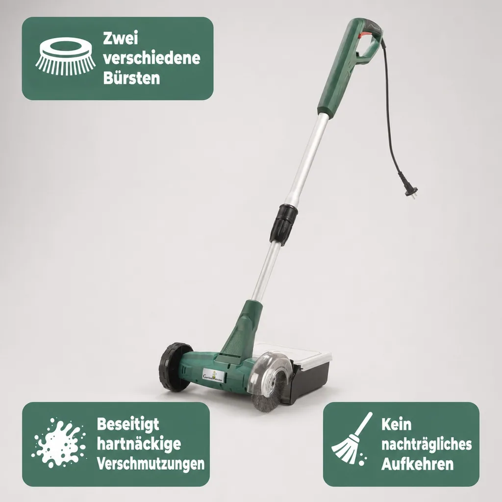 2in1 Fugen-Power-Fräse mit Fangbox