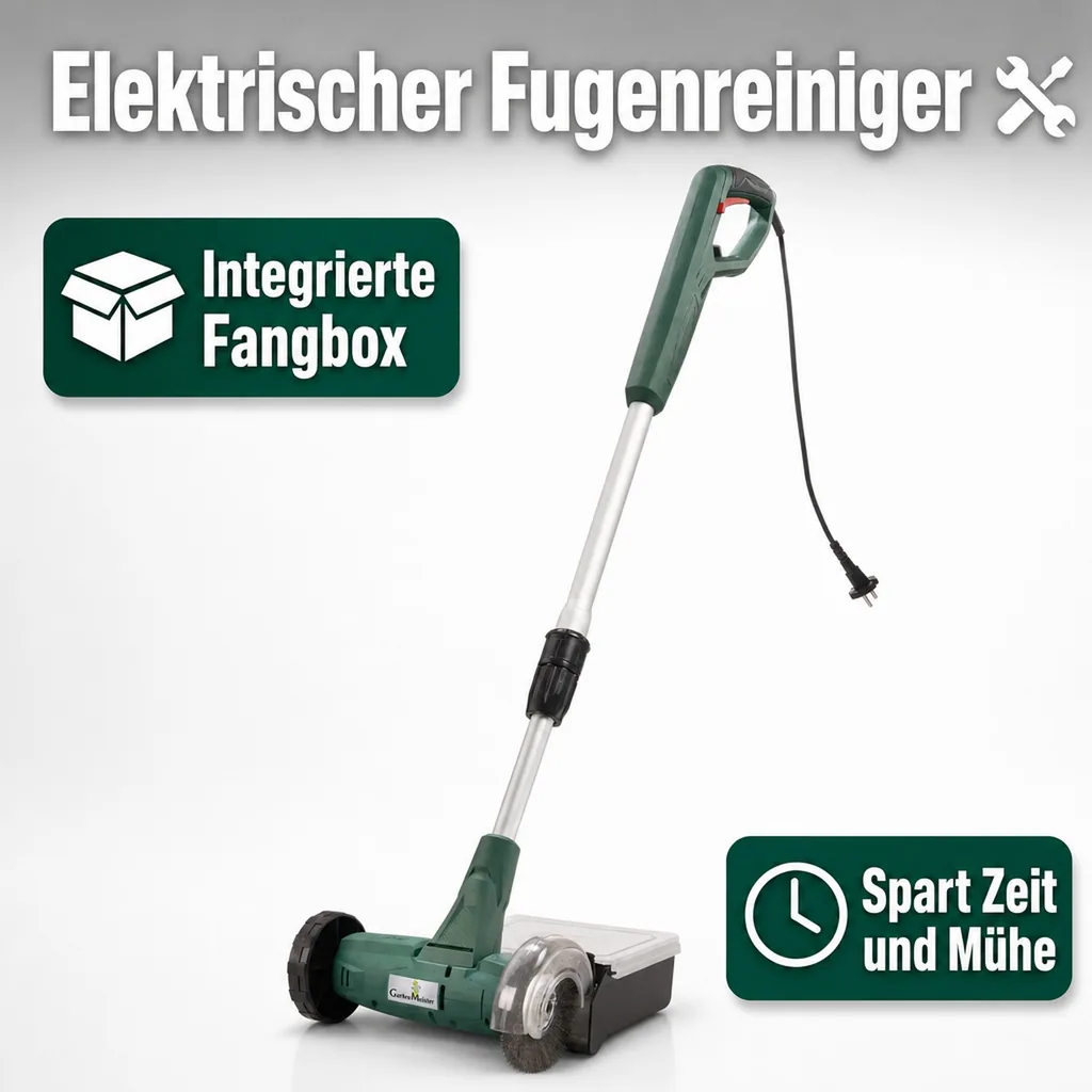 2in1 Fugen-Power-Fräse mit Fangbox