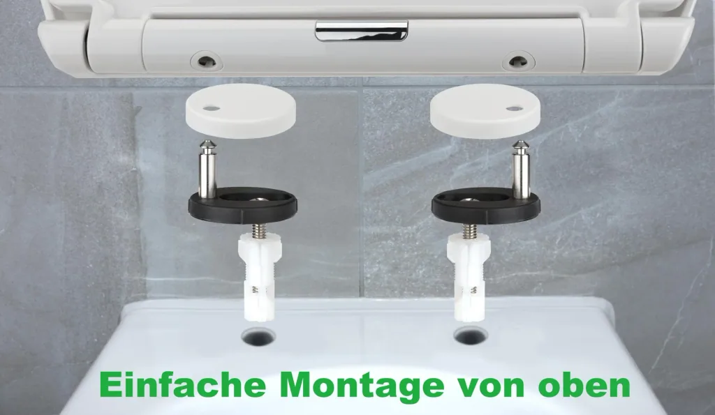 WC-Sitz mit Absenkautomatik, weiß