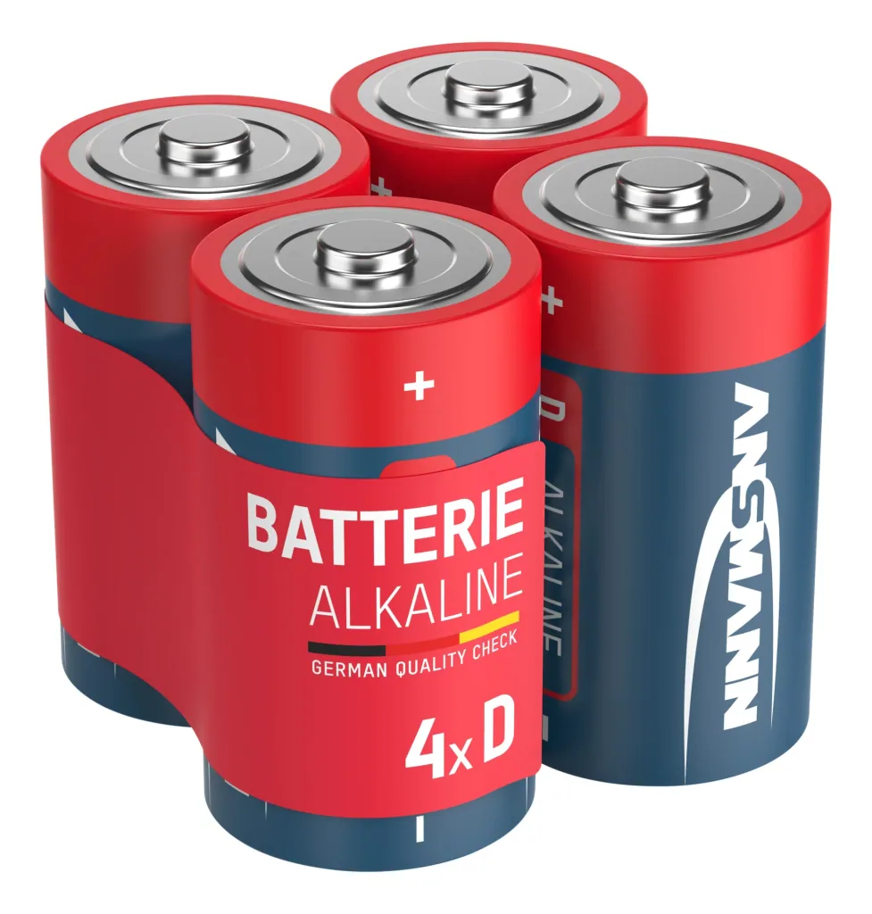 Alkaline Batterie Mono D - 4 Stück