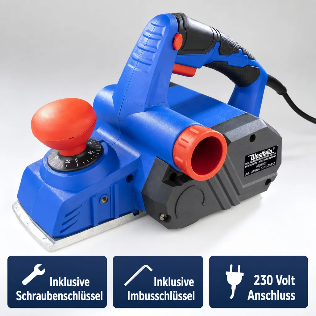 Elektrohobel 900 Watt