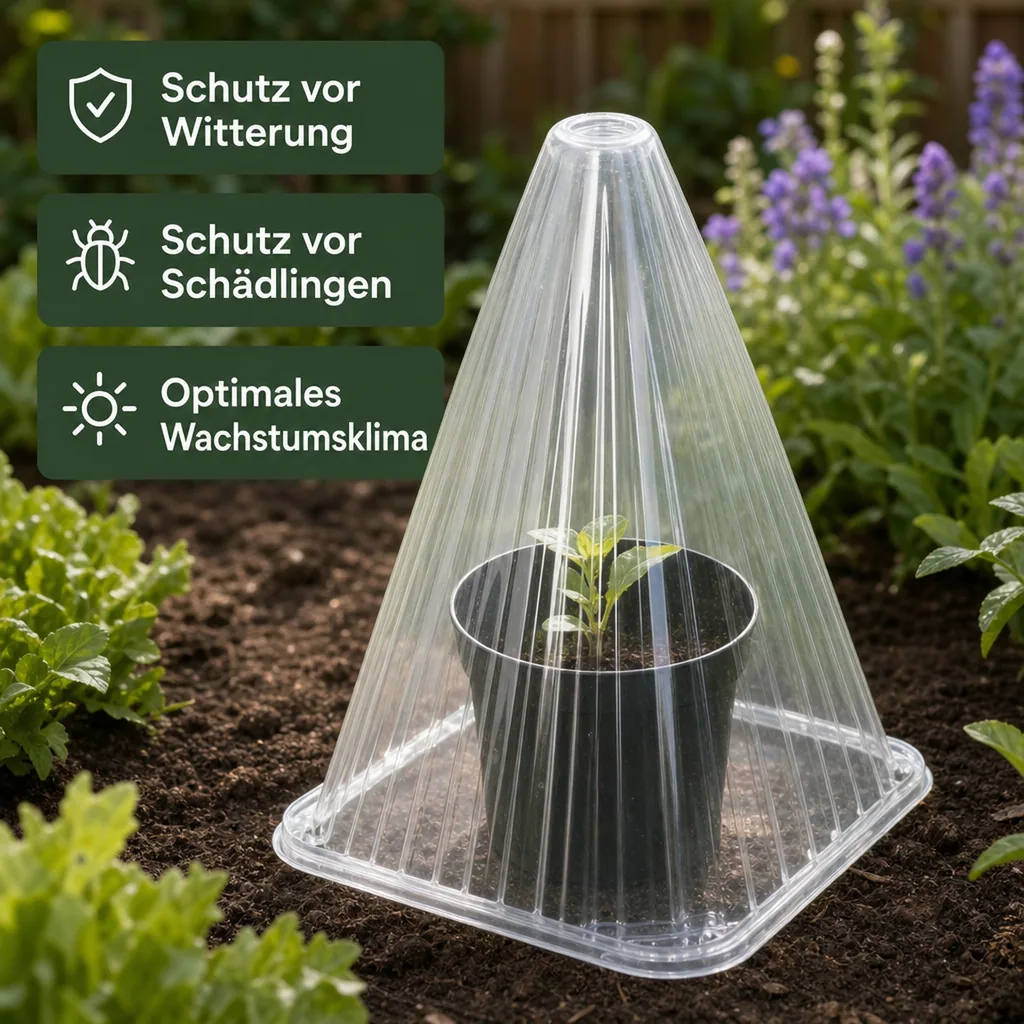 Gartenglocken für die Anzucht, 10 Stück