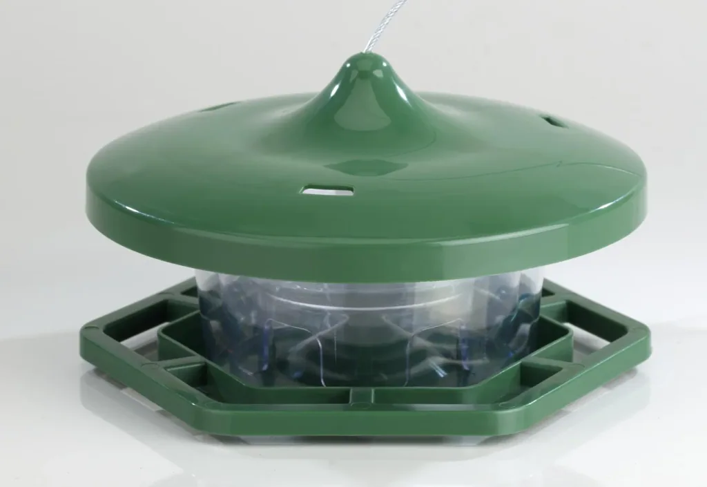 Vogelfutter Silohaus, grün