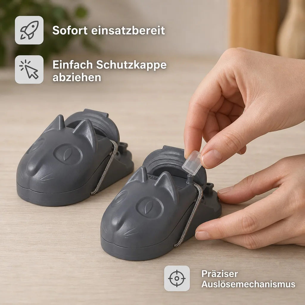 Mausefalle "mouseStop", 2 Stück