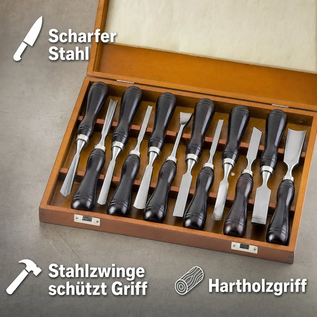 Bildhauer Beitel Satz 12-teilig