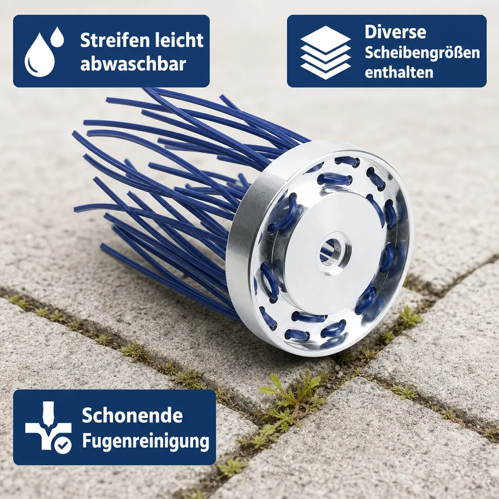 Wildkrautbürste Octo Pro