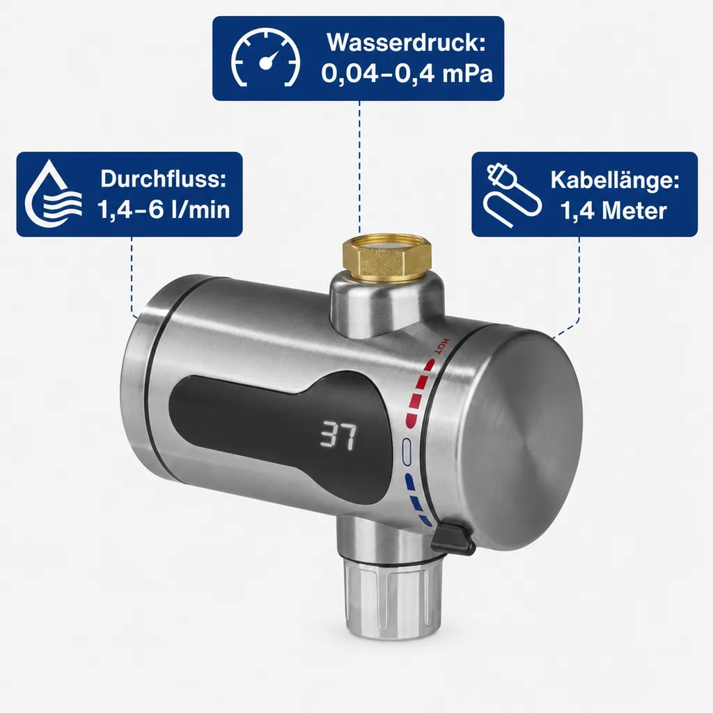Elektrischer Durchlauferhitzer