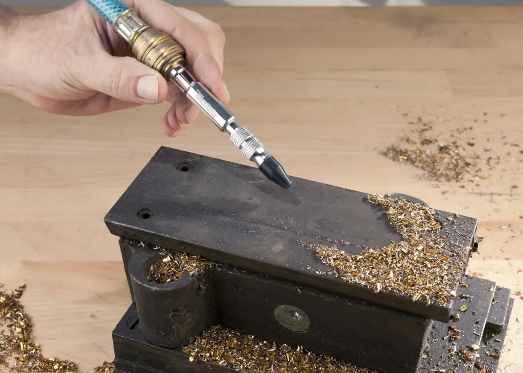 Druckluft-Ausblasstift