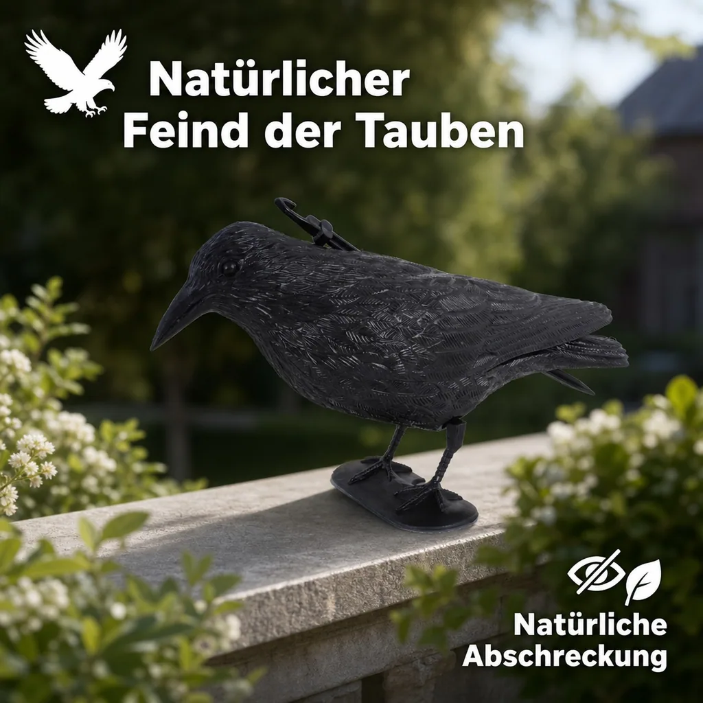 Taubenschreck Rabe