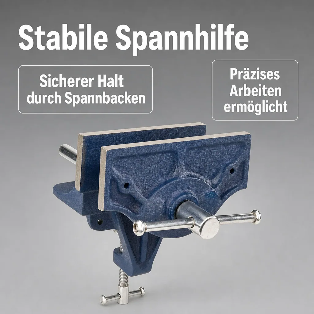 Transportabler Schraubstock