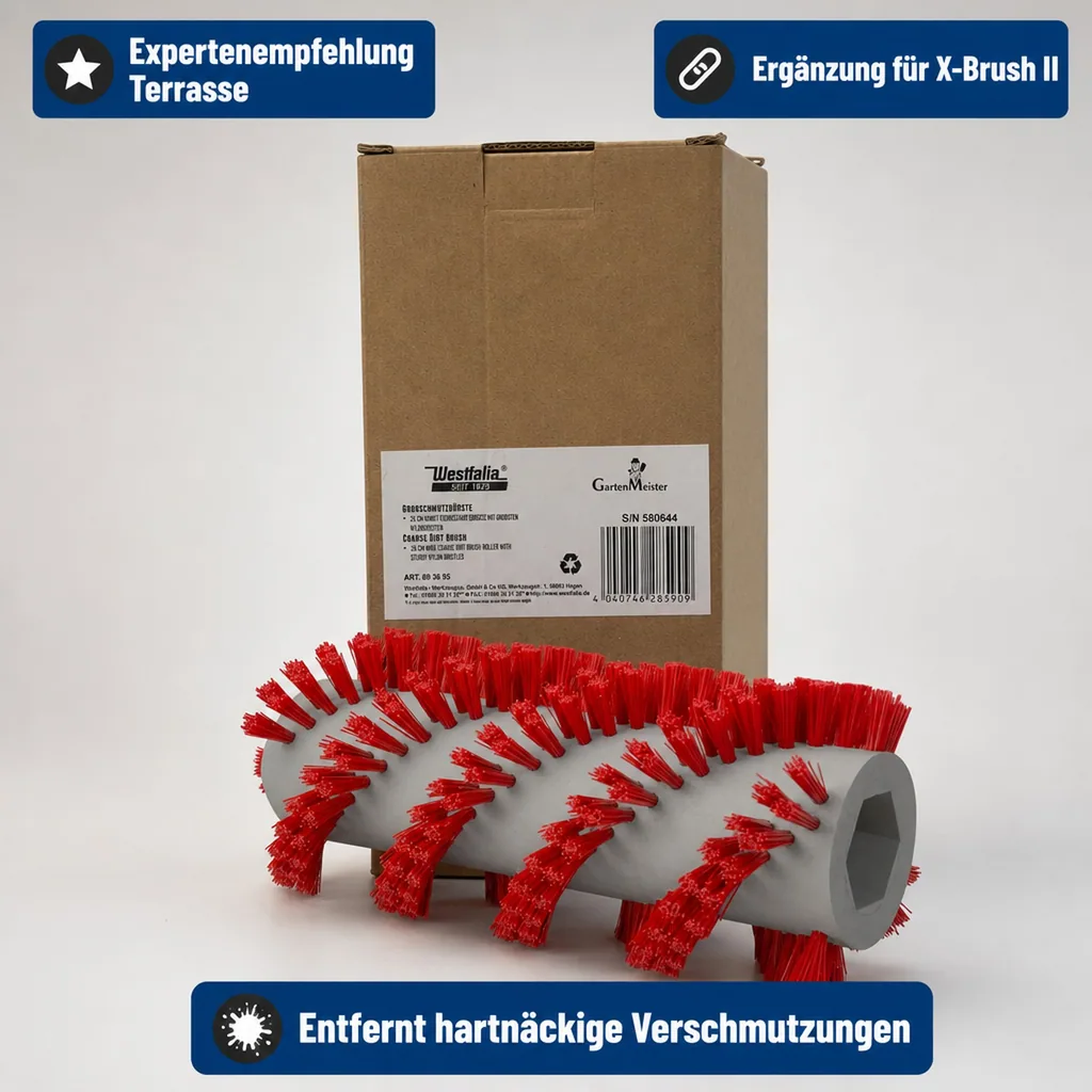 Grobschmutzbürste, für X-Brush Flächenreiniger Art.-Nr. 946024