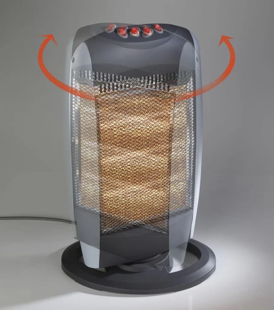Halogen Heizgerät, 3 Stufen