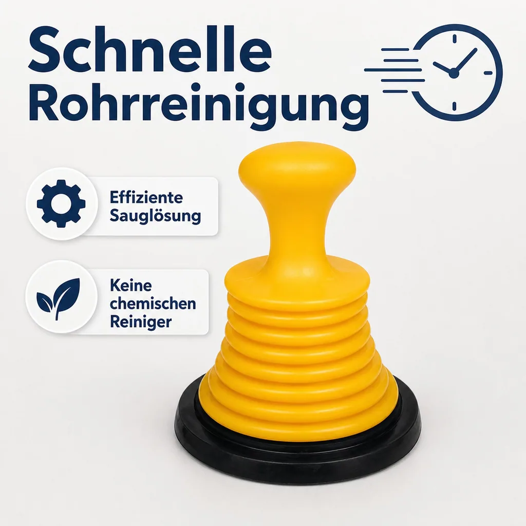 Mini-Saugpumpe "Rohr-frei"