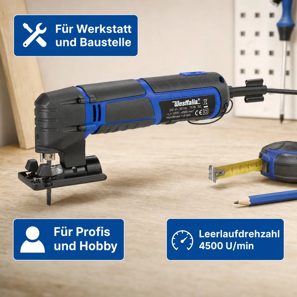 Mini Stichsäge 75 Watt