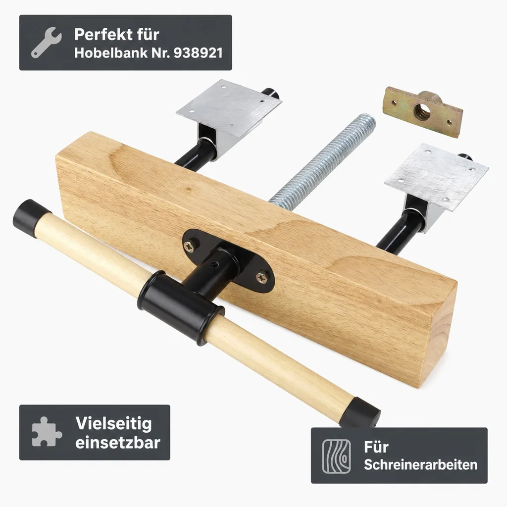 Hobelbank-Zange passend zur Hobelbank Nr. 938921