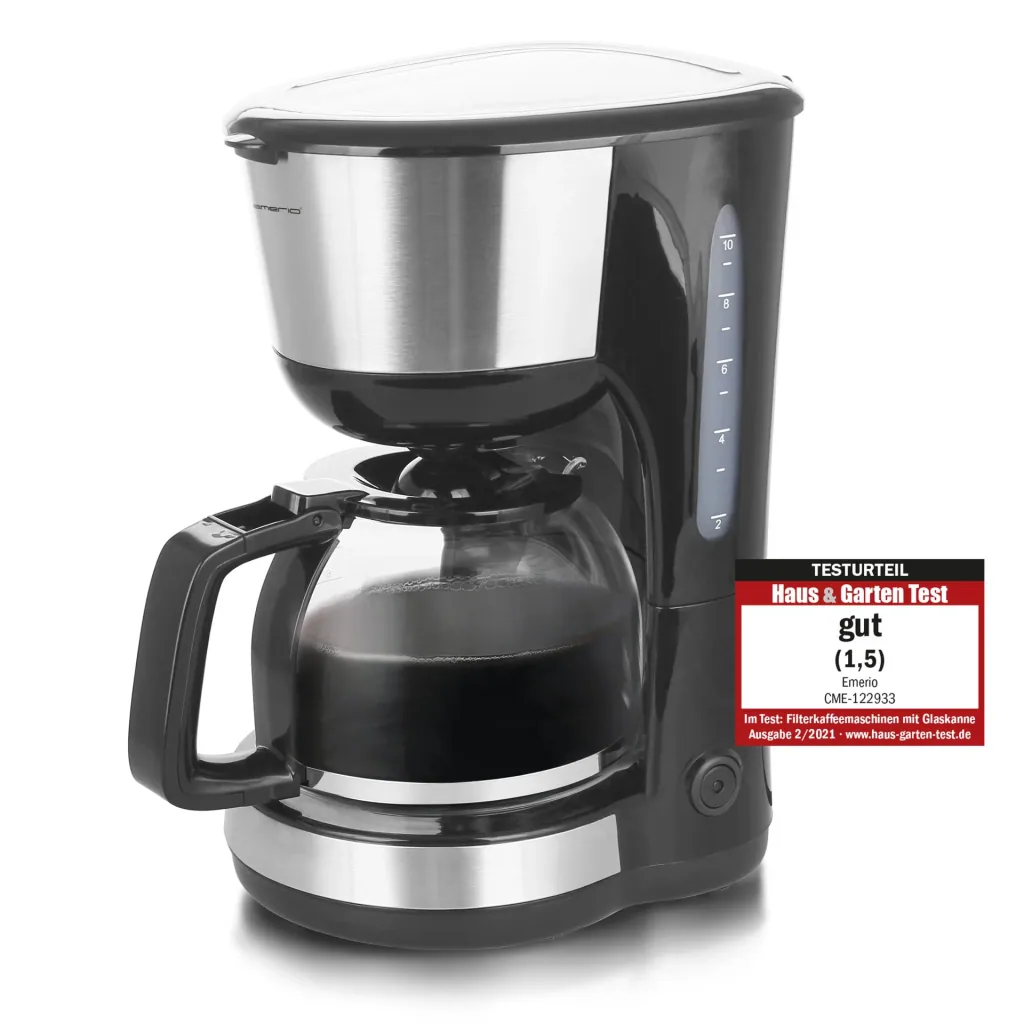Kaffeemaschine CME-122933, Edelstahl, 1,25 Liter