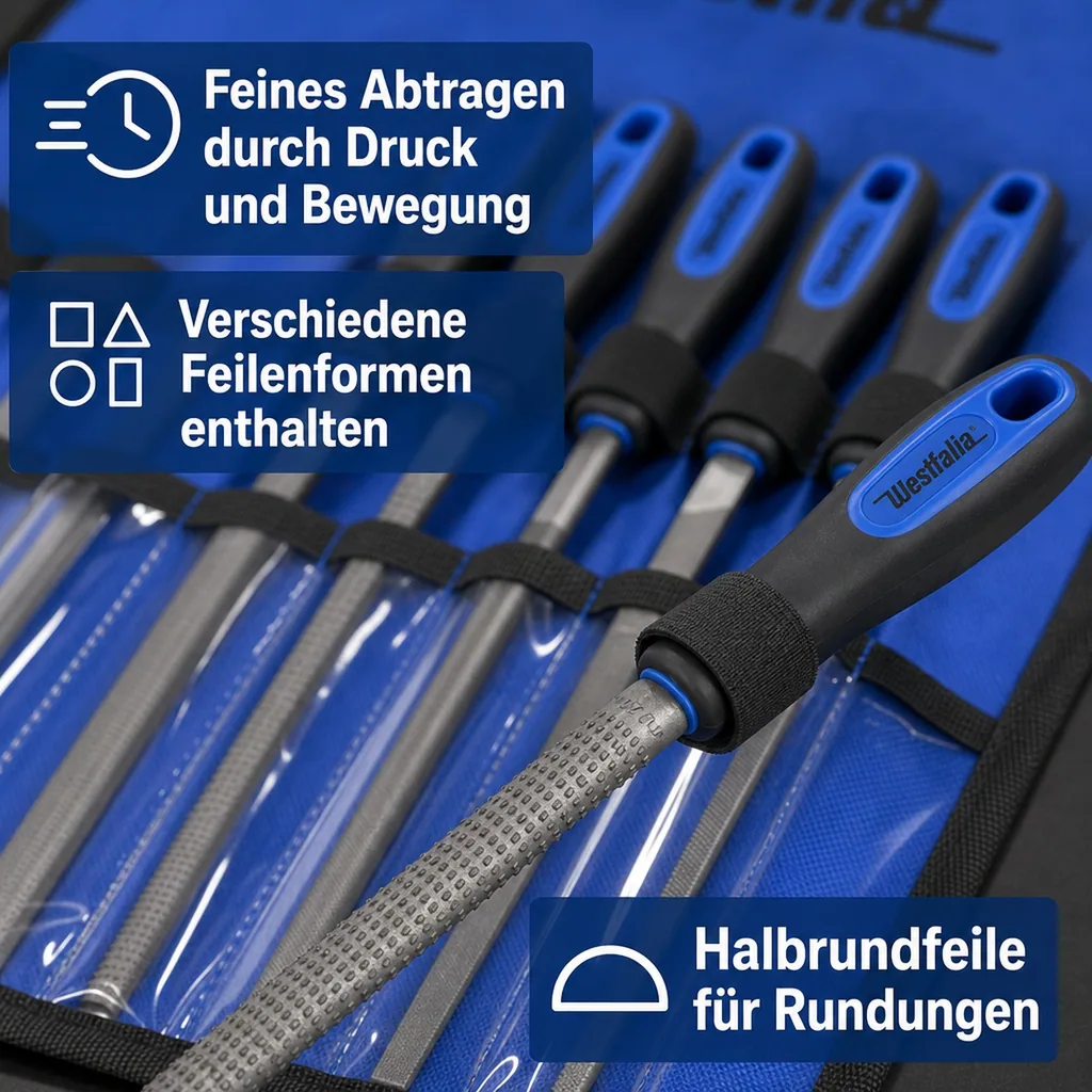Feilen- und Raspel-Set, 8-teilig